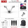 V shaped quadcopter - foldable - with twin propellers - two-axis gimbal - camera - GPS - professional RC DroneDrones