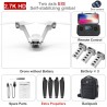 V shaped quadcopter - foldable - with twin propellers - two-axis gimbal - camera - GPS - professional RC DroneDrones
