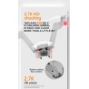 V shaped quadcopter - foldable - with twin propellers - two-axis gimbal - camera - GPS - professional RC DroneDrones