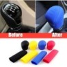 Cobertura universal da alavanca da engrenagem do carro / freio de mão - silicone - conjunto de 2 peças