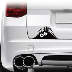 Adesivo de carro autoadesivo - à prova d'água - olhos engraçados de monstro espreitando