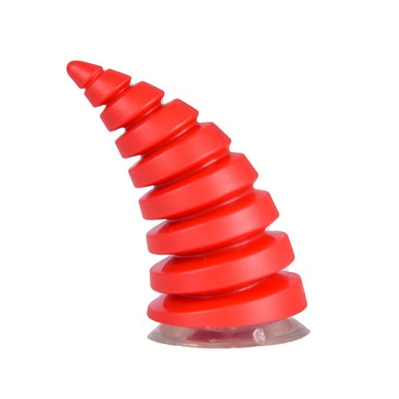 Decoração de capacete de moto - chifre do diabo com ventosa - 2 peças