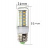Lâmpada LED E27 / E14 - 220V - SMD 5730