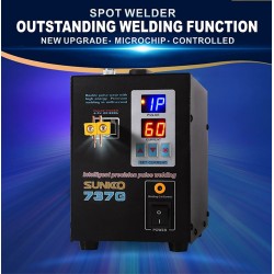 Spot welding machine - battery spot welder for 18650 battery - 1.5kw LED light - 110V -220VWelding