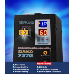 Spot welding machine - battery spot welder for 18650 battery - 1.5kw LED light - 110V -220VWelding