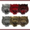 Adesivo de carro de metal - emblema - cabeça de tigre 3D