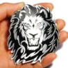 Adesivo de carro / moto - emblema de metal - cabeça de leão 3D