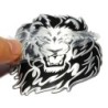 Adesivo de carro / moto - emblema de metal - cabeça de leão 3D