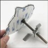 Adesivo de carro / moto - emblema de metal - cabeça de tigre 3D