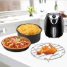 Acessórios para fritadeiras a ar - para Gowise Phillips Cozyna & Secura - conjunto de 7 peças