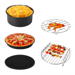 Acessórios para fritadeiras a ar - para Gowise Phillips Cozyna & Secura - conjunto de 7 peças