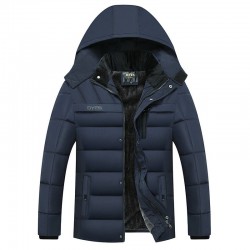 Thick warm winter jacket with hoodJackets