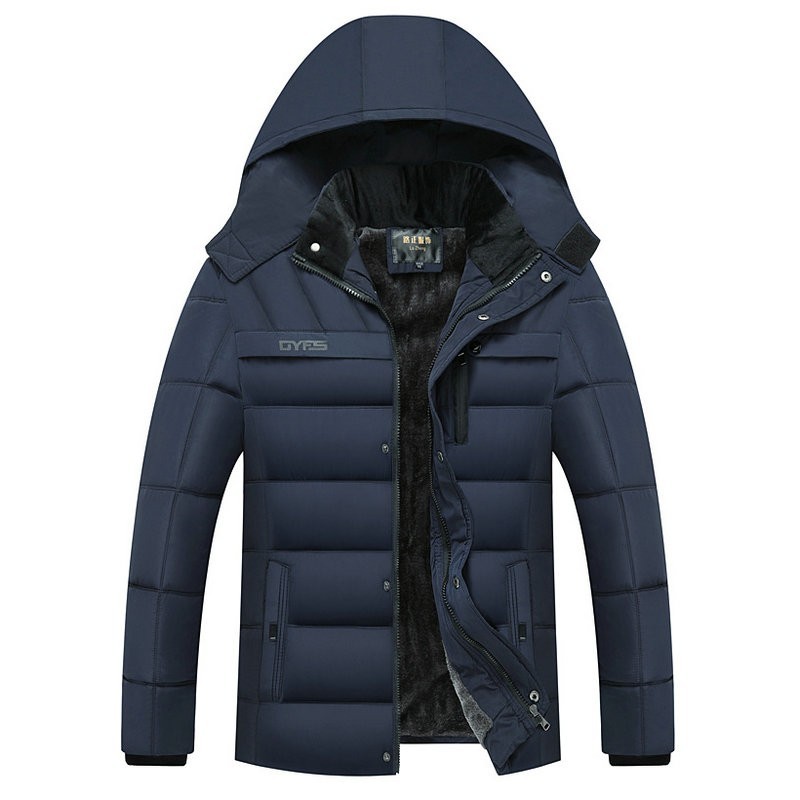 Thick warm winter jacket with hoodJackets Thick warm winter jacket with hoodJackets