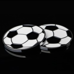Adesivo de carro/moto - emblema de metal - futebol