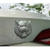 Adesivo de carro / moto - emblema de metal - cabeça de tigre 3D
