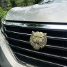 Adesivo de carro / moto - emblema de metal - cabeça de tigre 3D