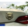 Adesivo de carro / moto - emblema de metal - cabeça de tigre 3D