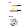 USB C Cabo HDMI Type-C para HDMI - Thunderbolt 3 - conversor - adaptador - 4K 60Hz - para MacBook / Huawei Mate 30 40 Pro