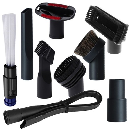 Cabeças de aspirador universais - escova / bocal / bocal de sucção plana flexível