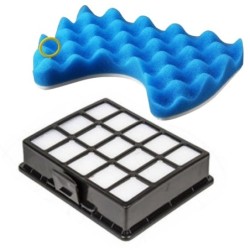 Vacuum cleaner filter / sponge - spare part - kit - for Samsung DJ97-00492A SC6520 SC6530 /40/50/60/70/80/90Vacuum cleaner fi...