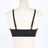 Sutiã sem fio sexy - top curto - com renda