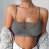 Sutiã sem fio sexy - top curto - com renda