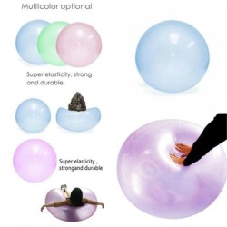 Bola de bolhas mágica - balão macio - cheio de ar / água - 40 - 80 cm
