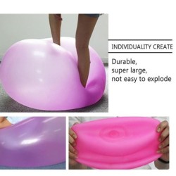 Bola de bolhas mágica - balão macio - cheio de ar / água - 40 - 80 cm