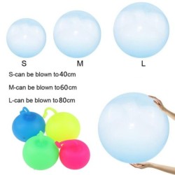 Bola de bolhas mágica - balão macio - cheio de ar / água - 40 - 80 cm