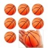 Mini bolas de basquete - infláveis - com inflador - 8 peças