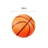 Mini bolas de basquete - infláveis - com inflador - 8 peças