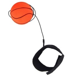 Bola de mão de borracha macia - com cordão de nylon elástico / pulseira - brinquedo