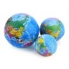 Bola de esponja engraçada - brinquedo de descompressão - mapa do mundo
