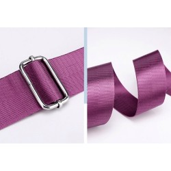Bolsa de ombro elegante - com zíper - grande capacidade - nylon - impermeável
