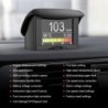 ANCEL A20 - computador de bordo do carro - display digital - scanner OBD2 - medidor de velocidade / consumo de combustível / tem