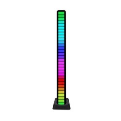 Tubo colorido RGB - faixa de LED - USB - Bluetooth - lâmpada de ritmo de voz/música
