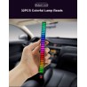 Tubo colorido RGB - faixa de LED - USB - Bluetooth - lâmpada de ritmo de voz/música