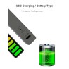 Tubo colorido RGB - faixa de LED - USB - Bluetooth - lâmpada de ritmo de voz/música