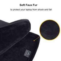Capa protetora para laptop - com zíper / alça - à prova d'água - para MacBook Pro / Air - 13" - 14" - 14,2" - 15,4" - 16,2"