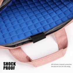 Capa protetora para laptop - à prova d'água - com alça / alça de ombro / zíper - para Macbook Pro