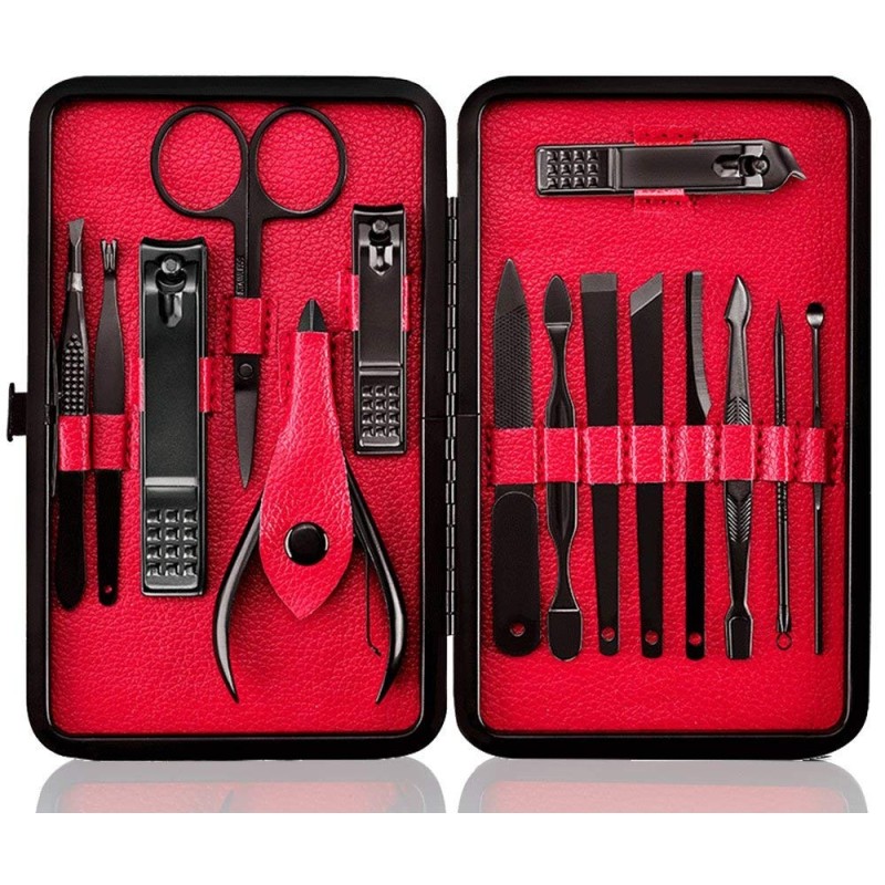 Conjunto profissional de manicure/pedicure - 15 peças Conjunto profissional de manicure/pedicure - 15 peças