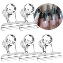 Clipes de aperto de extensão - para unhas de acrílico / gel - aço inoxidável