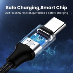 Ugreen - cabo USB tipo C - carregamento rápido - 6A / 5A - 100W - 480Mbps