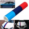 Listras de cor M - adesivo de vinil para carro - para BMW - 15cm * 1m