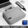 Capa protetora para laptop - à prova d'água - com alça / alça de ombro / zíper - para Macbook Pro
