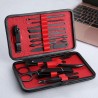 Conjunto profissional de manicure/pedicure - 15 peças