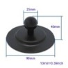 Ventosa do painel do carro - placa redonda - com fita adesiva - suporte para GoPro / GPS / Smartphones