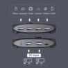 Comutador KVM - USB 2.0 / 3.0 - para Windows 10 / PC / teclado / mouse / impressora - compartilhamento / emparelhamento