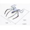 Aranha 3D - adesivo de carro de metal
