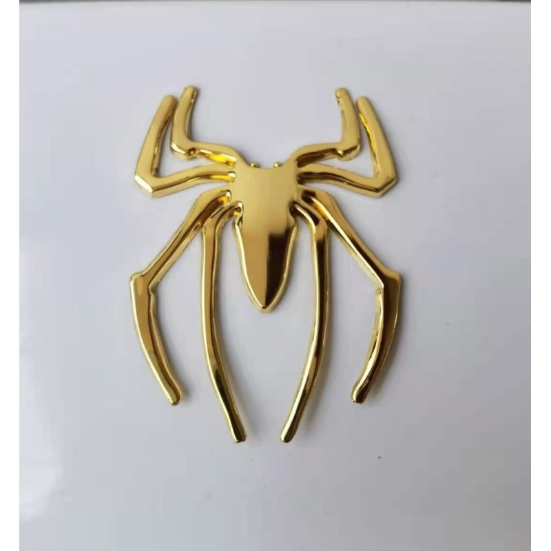 Aranha 3D - adesivo de carro de metal